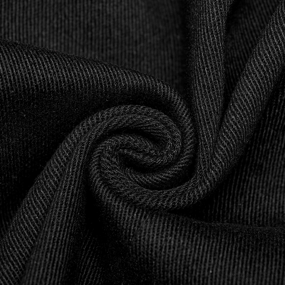 Black tactical armor vest additional product angle showing side construction and sleeveless silhouette design