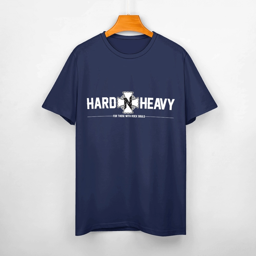 Dark gothic t-shirt alternative men fashion close-up