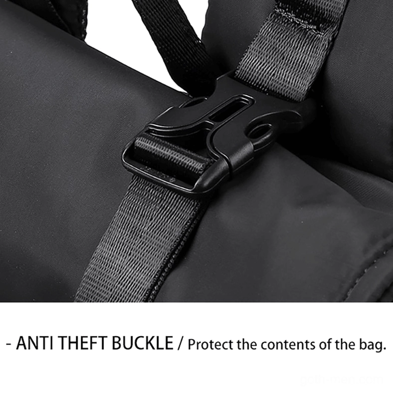 Anti-theft gothic backpack security features with reinforced construction and hidden compartments