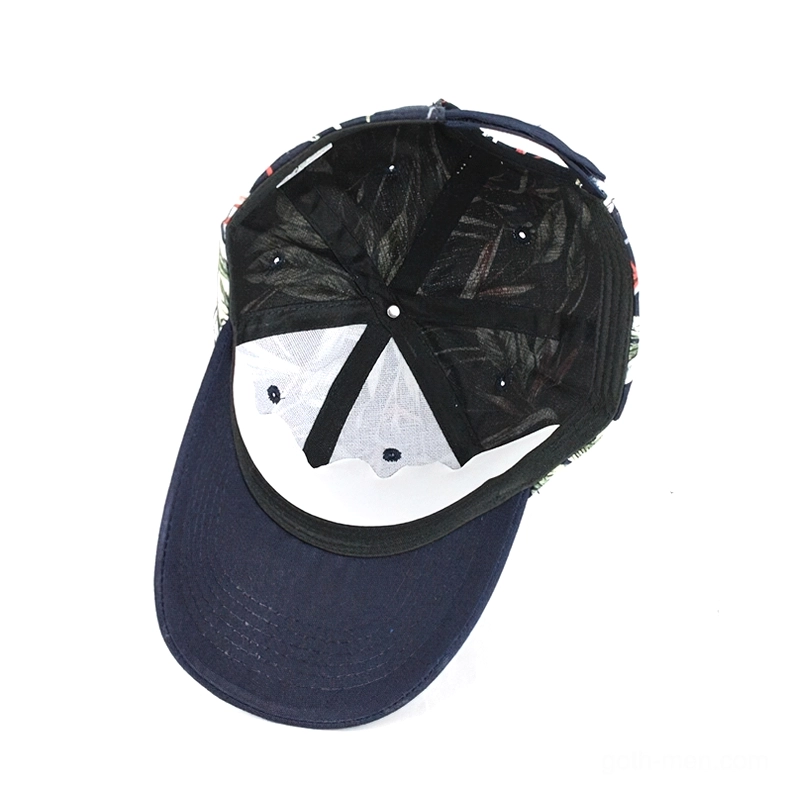 Gothic Baseball Cap Interior - Mesh Back Panel with Adjustable Strap Closure