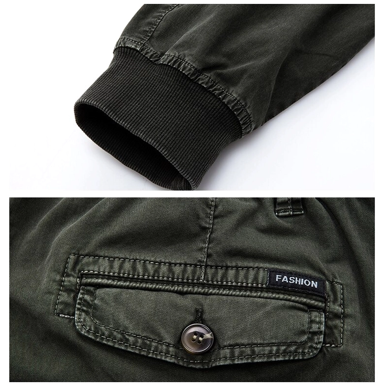 Gothic cargo joggers lifestyle detail showing pocket functionality and tapered silhouette
