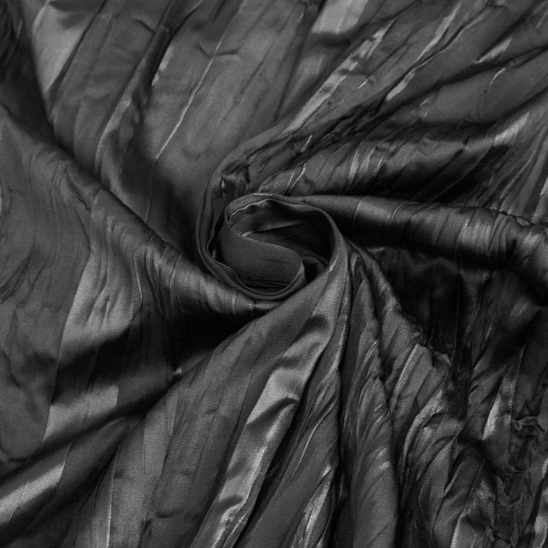 Men's gothic puff sleeved ruffled shirt detail shot showcasing fabric quality and ornamental button craftsmanship