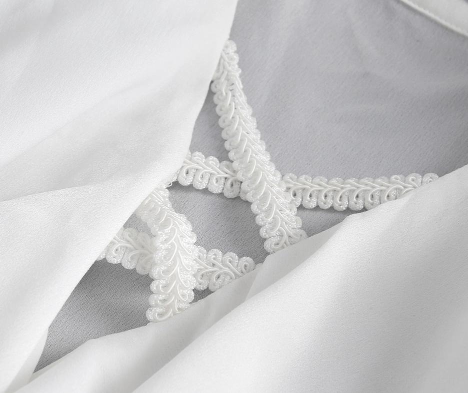 Men's Gothic Ruffled Shirt - Styling Inspiration and Outfit Coordination Example in White