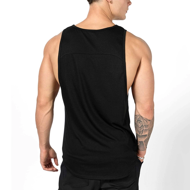 White and black gothic tank tops for men layered styling inspiration