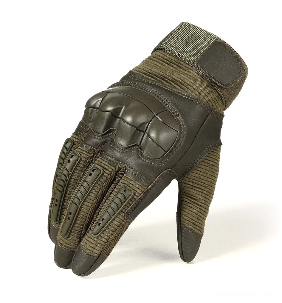 Half-finger tactical gloves showing fingerless design, knuckle protection, and ventilation for extended wear comfort
