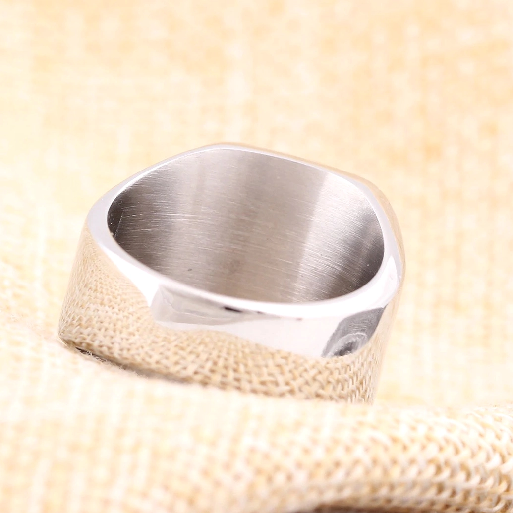 Masonic signet ring collection featuring multiple finishes and sizes, stainless steel gothic rings for men and women