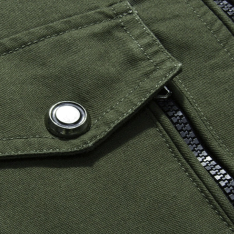 Men's Darkwave Military Stand Collar Jacket – Style and Versatility Presentation