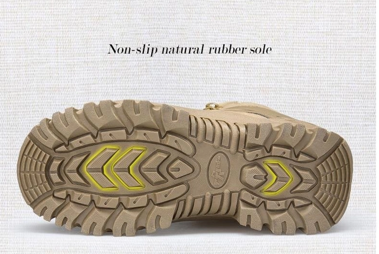 Men's gothic combat footwear demonstrating lace-up closure and heavy duty tread pattern