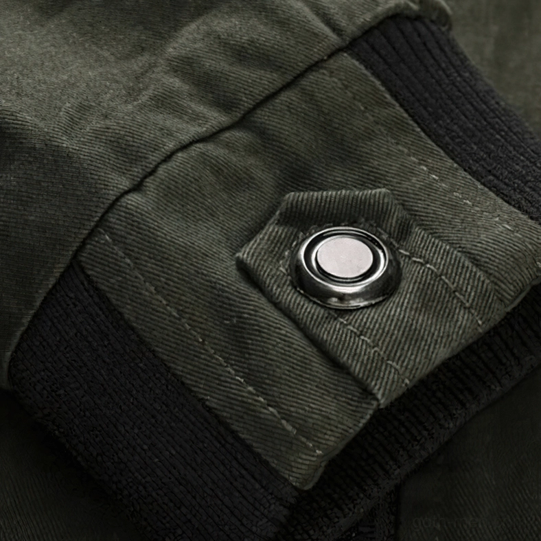 Men's military cotton bomber jacket layering style guide - how to wear military bomber with alternative goth and industrial fashion pieces