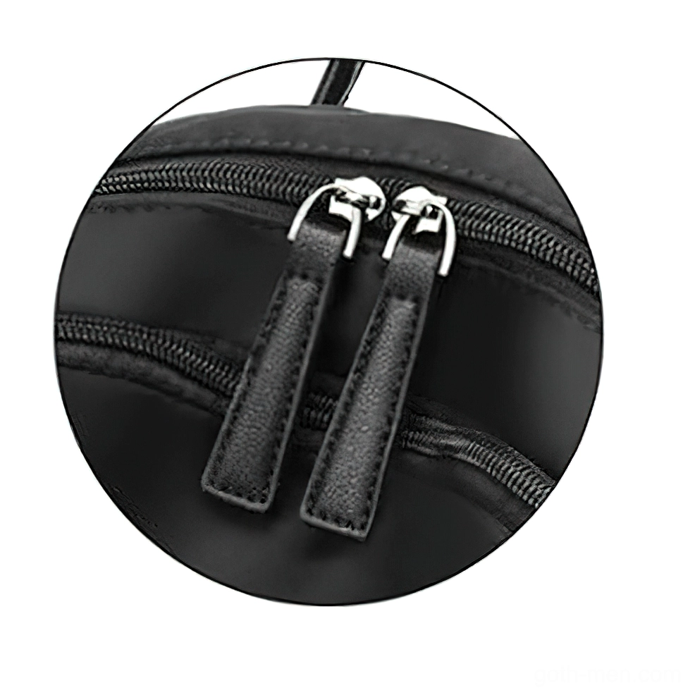 Minimalist gothic backpack khaki black wine red color options available
