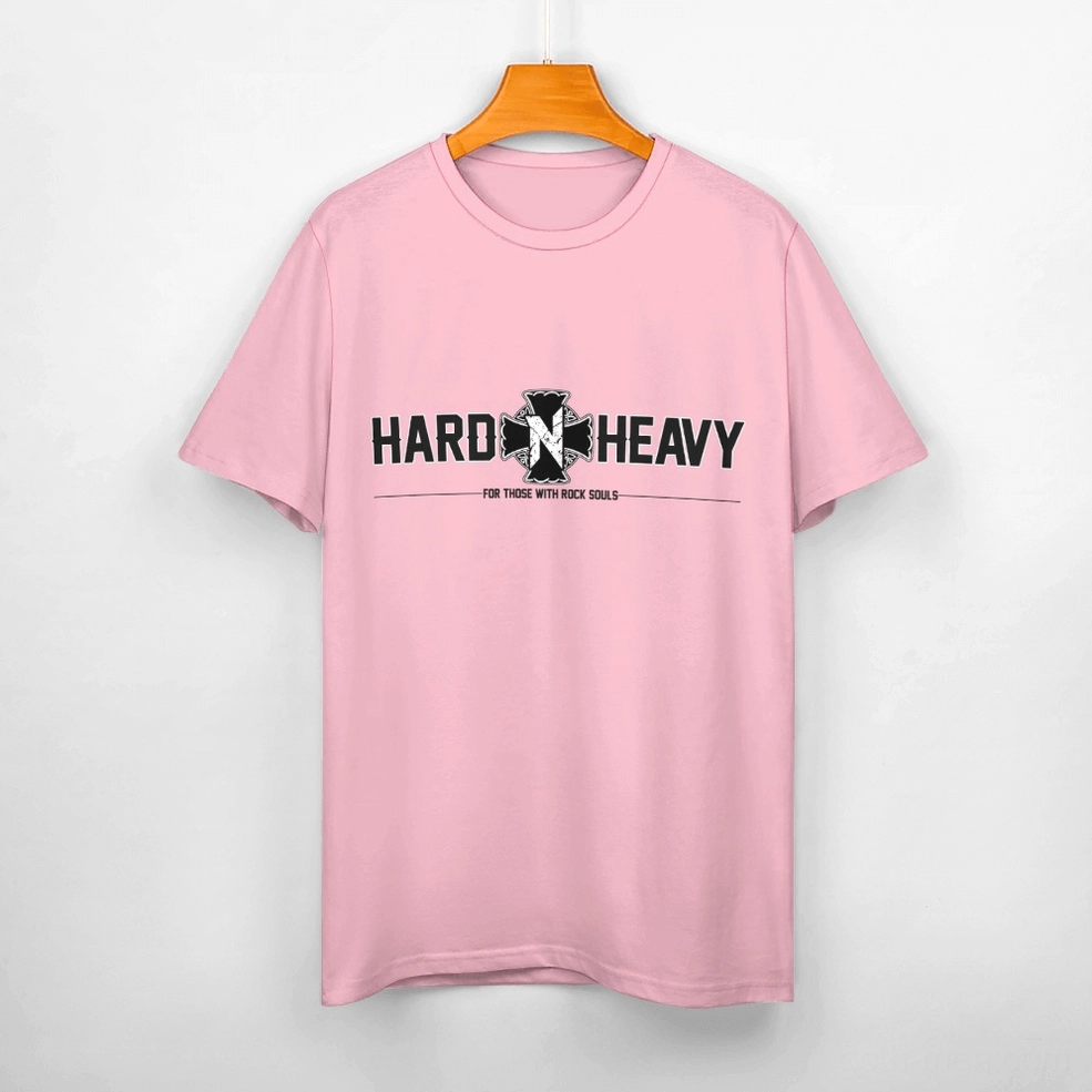 White gothic graphic t-shirt crew neck men fashion